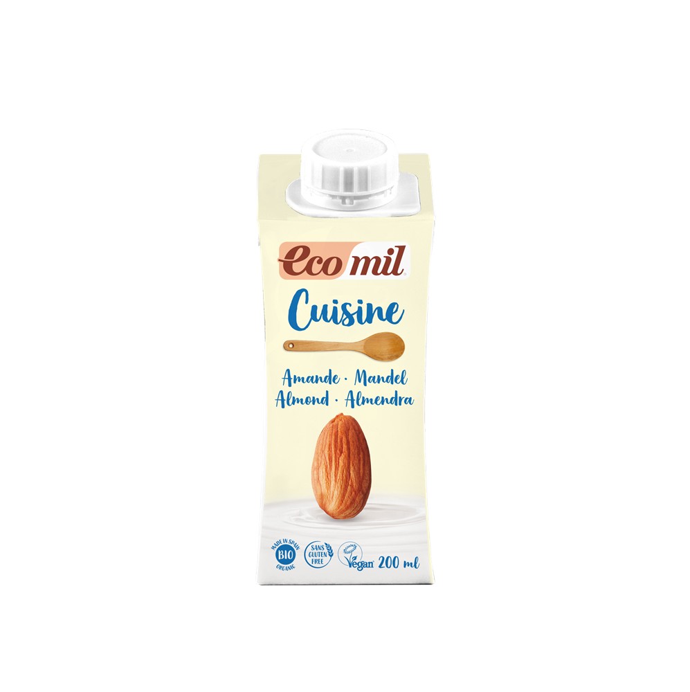 Ecomil Cuisine Almond 200ml 