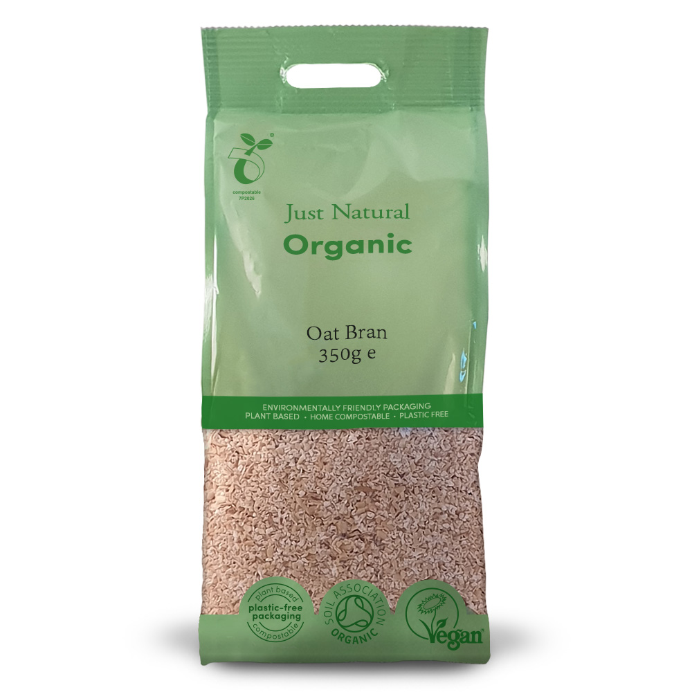 Just Natural Organic Oat Bran 350g