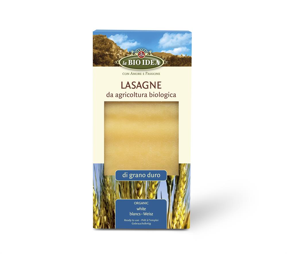 La Bio Idea Organic White Lasagne - 250g Pack 