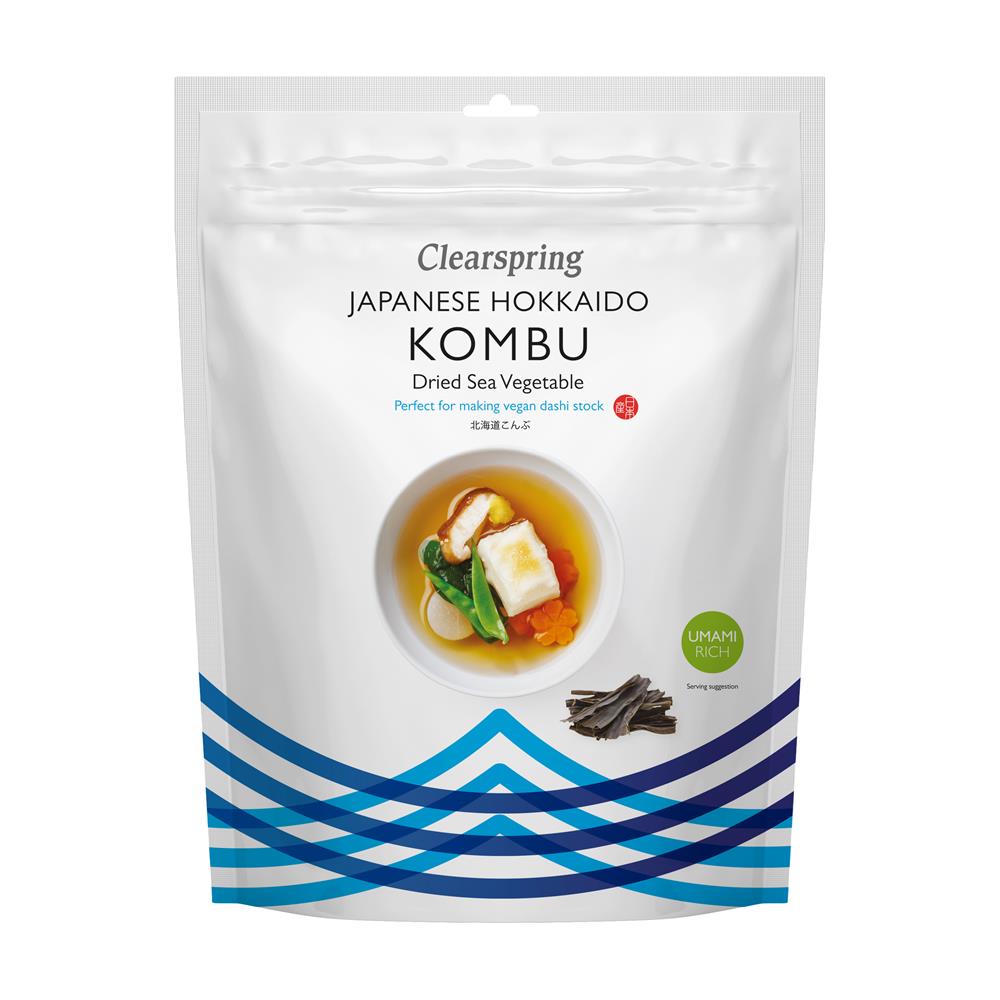 Clearspring Japanese Hokkaido Kombu Dried Sea Vegetable 40g 