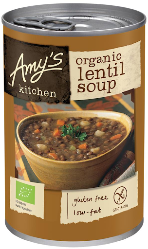 Amy's Organic Lentil Soup