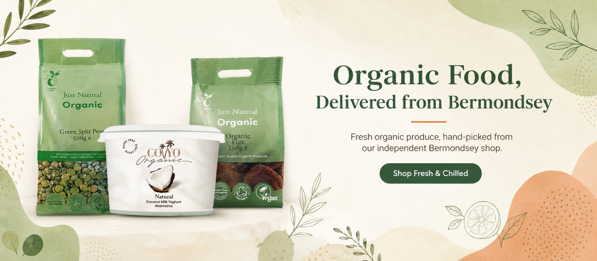 Organic Food Delivered from Bermondsey
